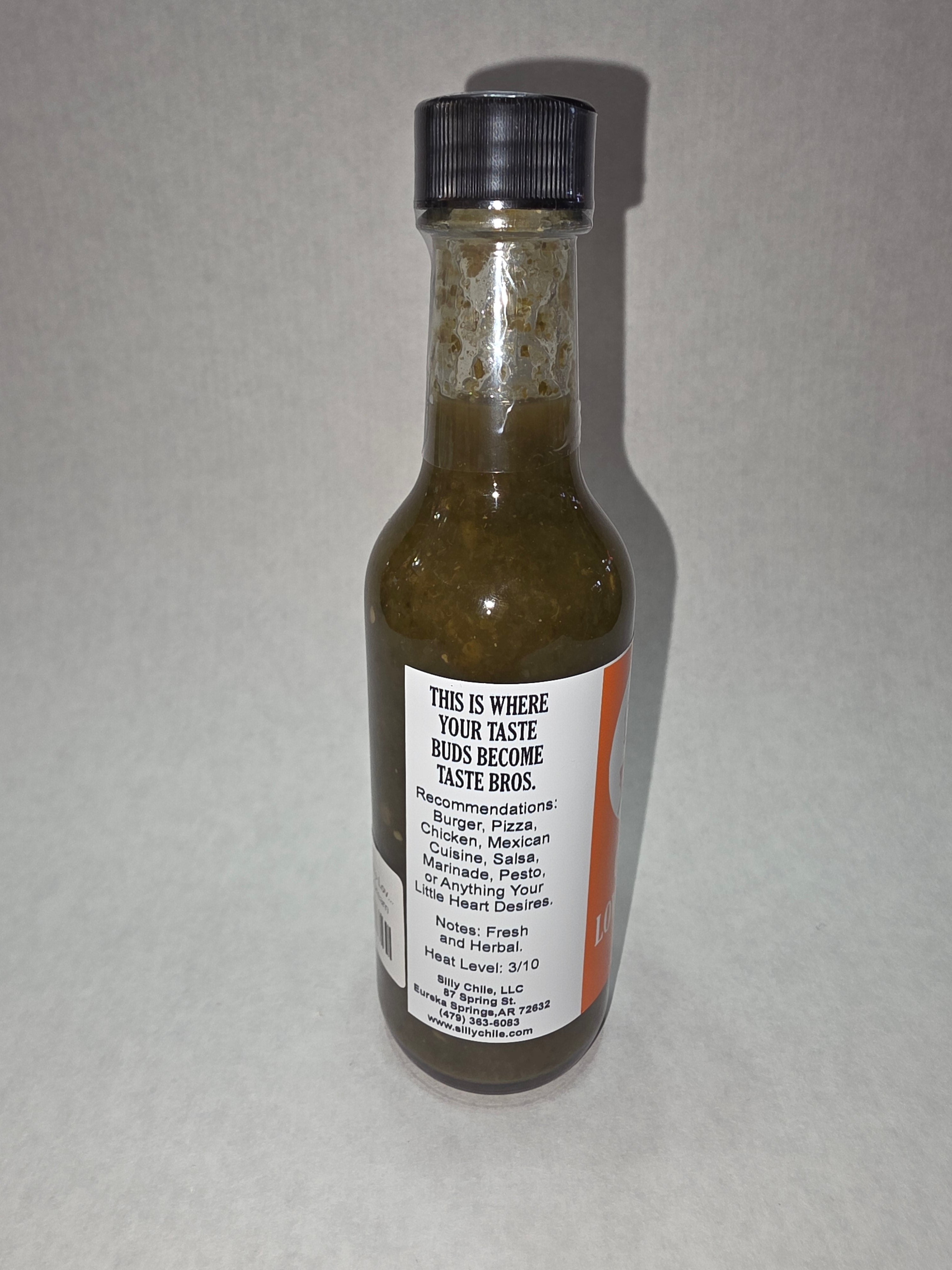 Silly Chile Cilantro Lovers Dream Hot Sauce