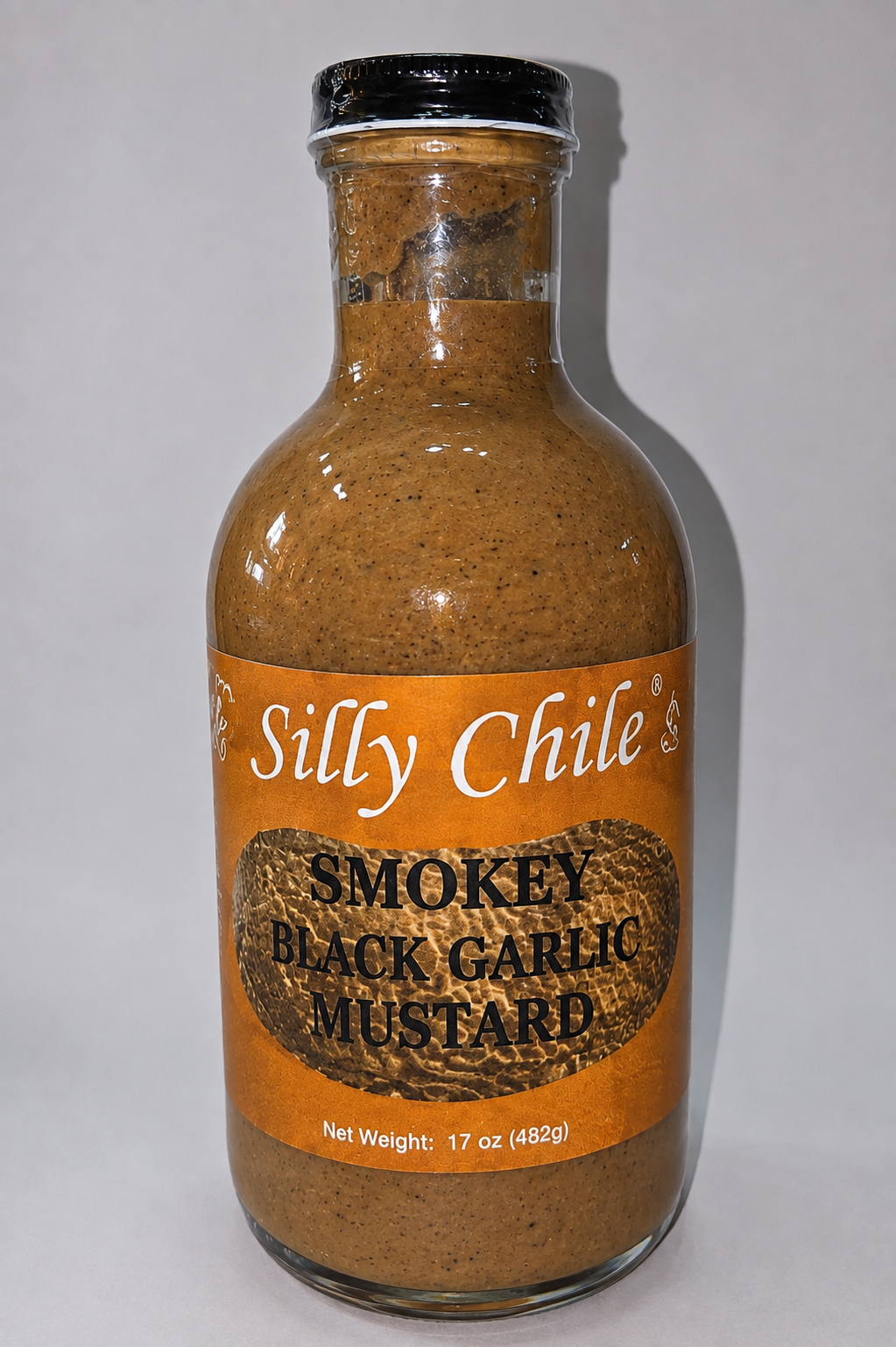 Silly Chile's Smokey Black Garlic Mustard