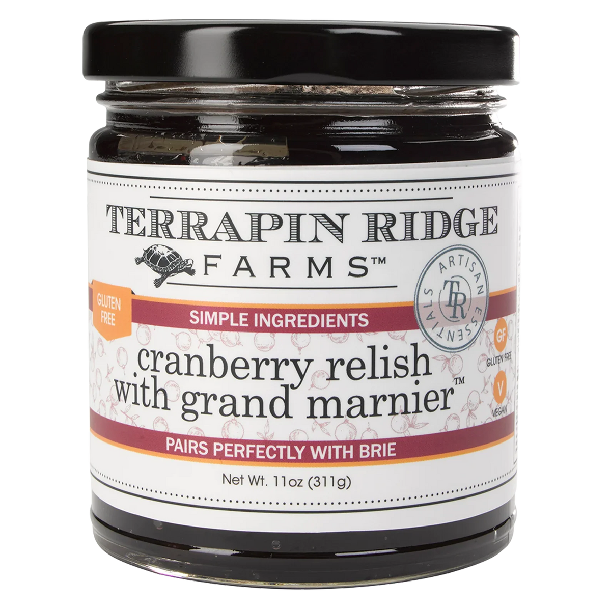 Cranberry Relish with Grand Marnier 11oz