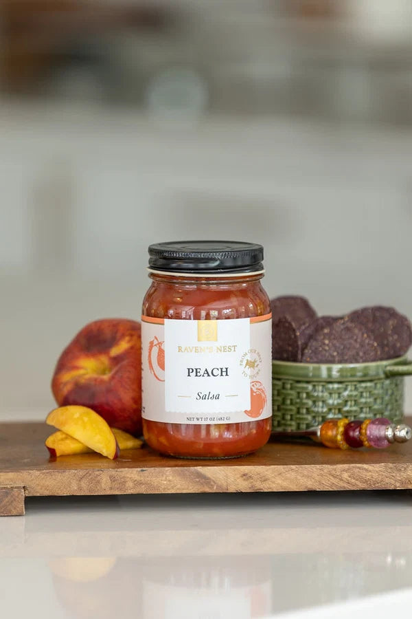 Ravens Nest Peach Salsa