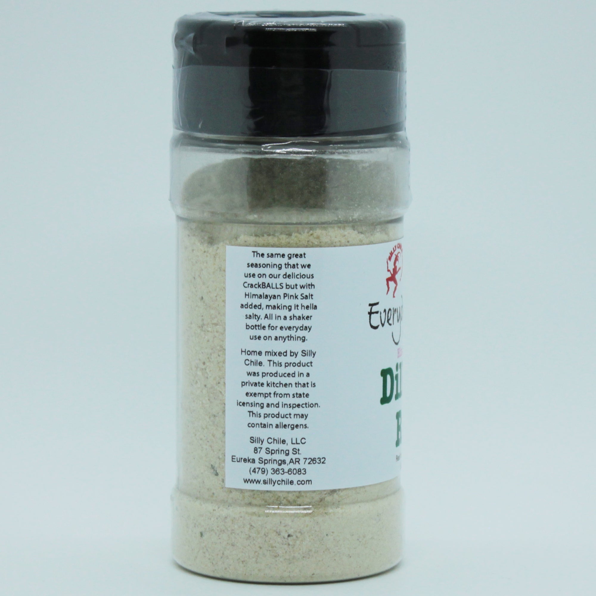 Silly Chile's Everyday Seasoning - Himalayan Pink Salt Dillapeño Ranch