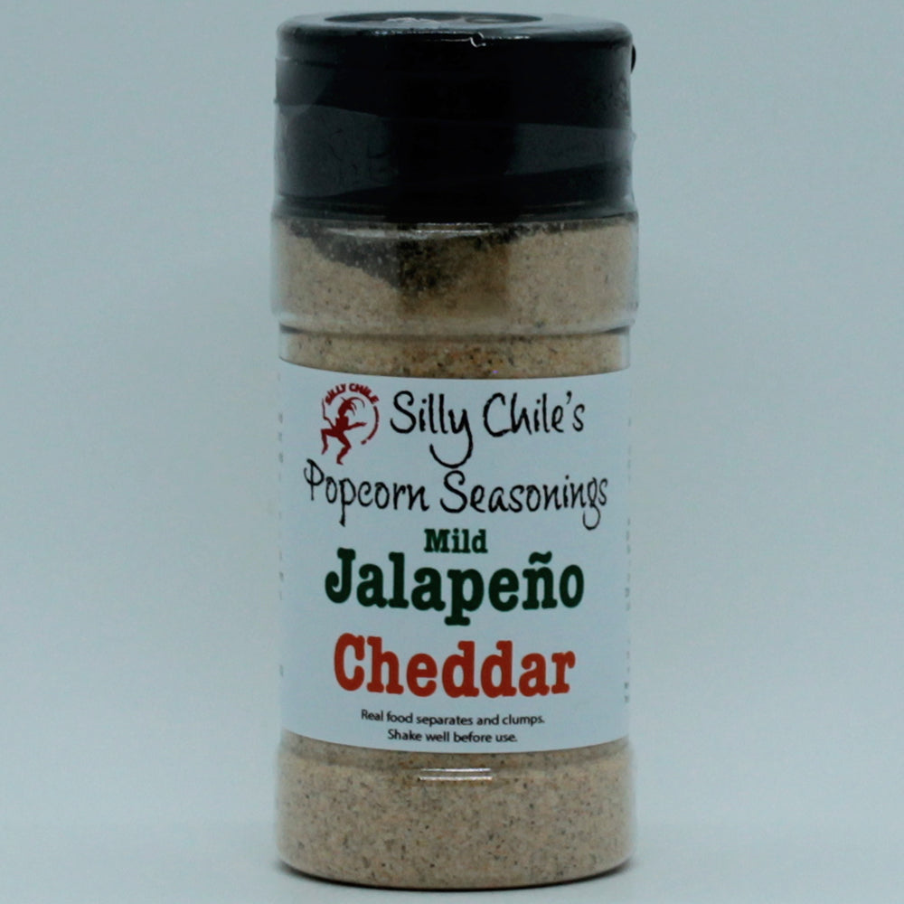 Silly Chile's Popcorn Seasoning - Mild Jalapeño Cheddar