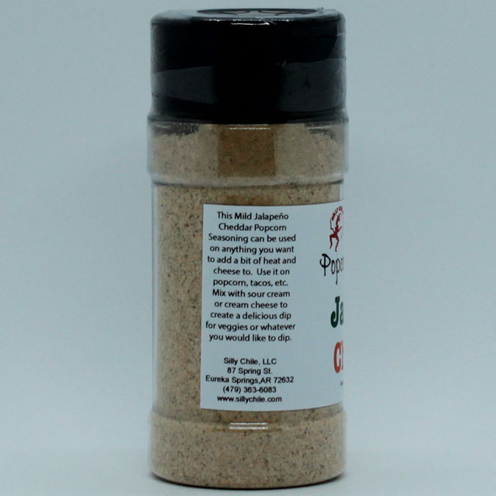 Silly Chile's Popcorn Seasoning - Mild Jalapeño Cheddar