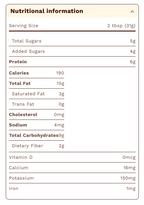 Nutty Novelties Cinnamon Peanut Butter 8 oz
