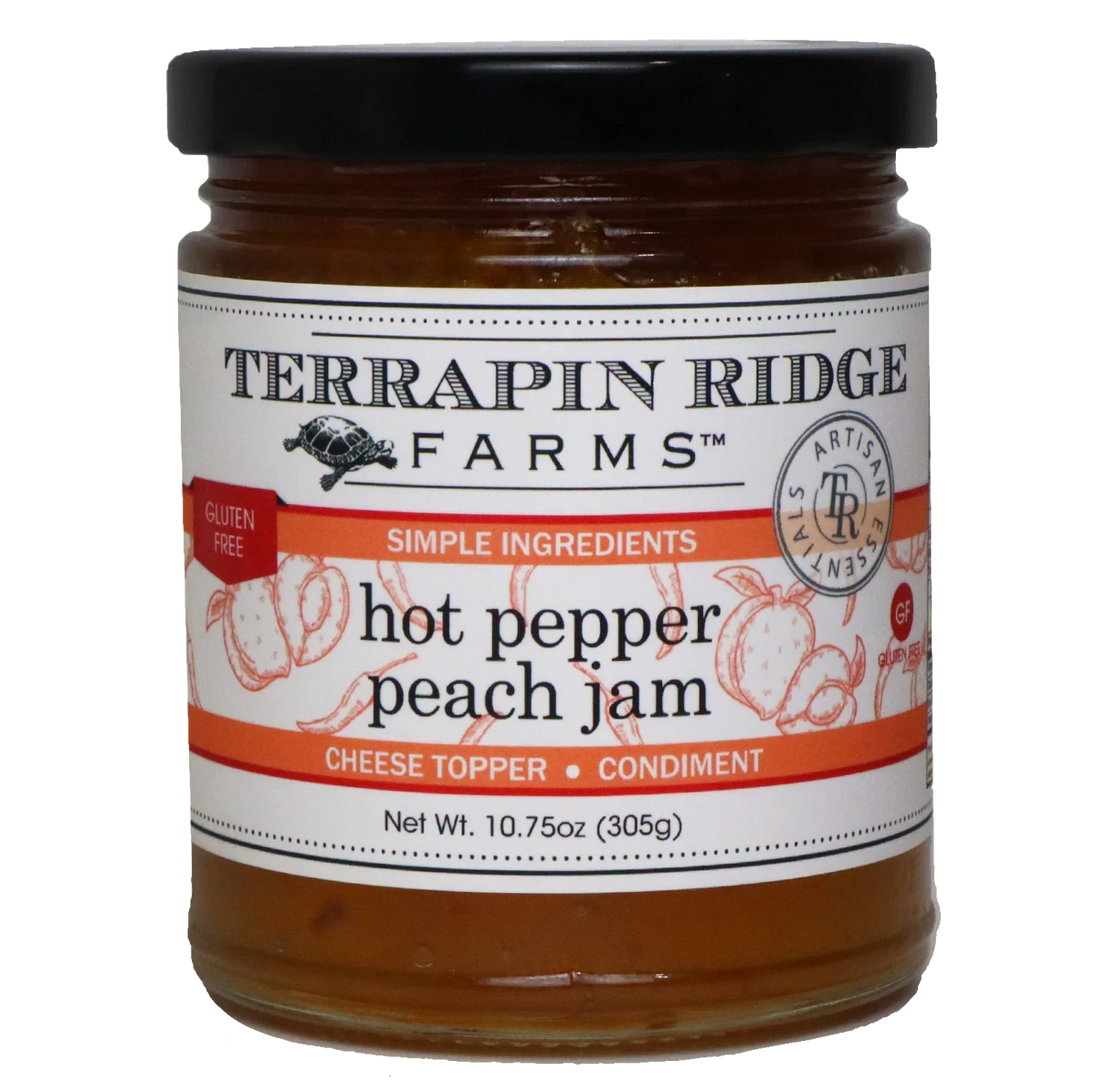 Hot Pepper Peach 10.75