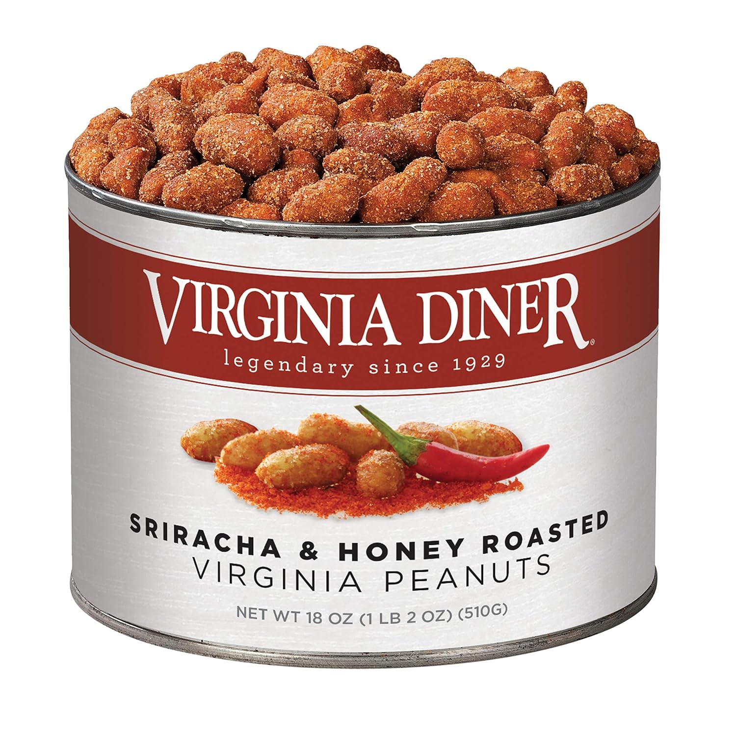 Virginia Diner Nuts - Sriracha & Honey Roasted Peanuts