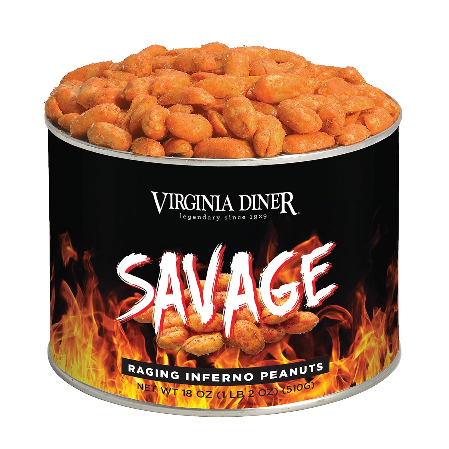 Virginia Diner Nuts - Savage Raging Inferno Peanuts