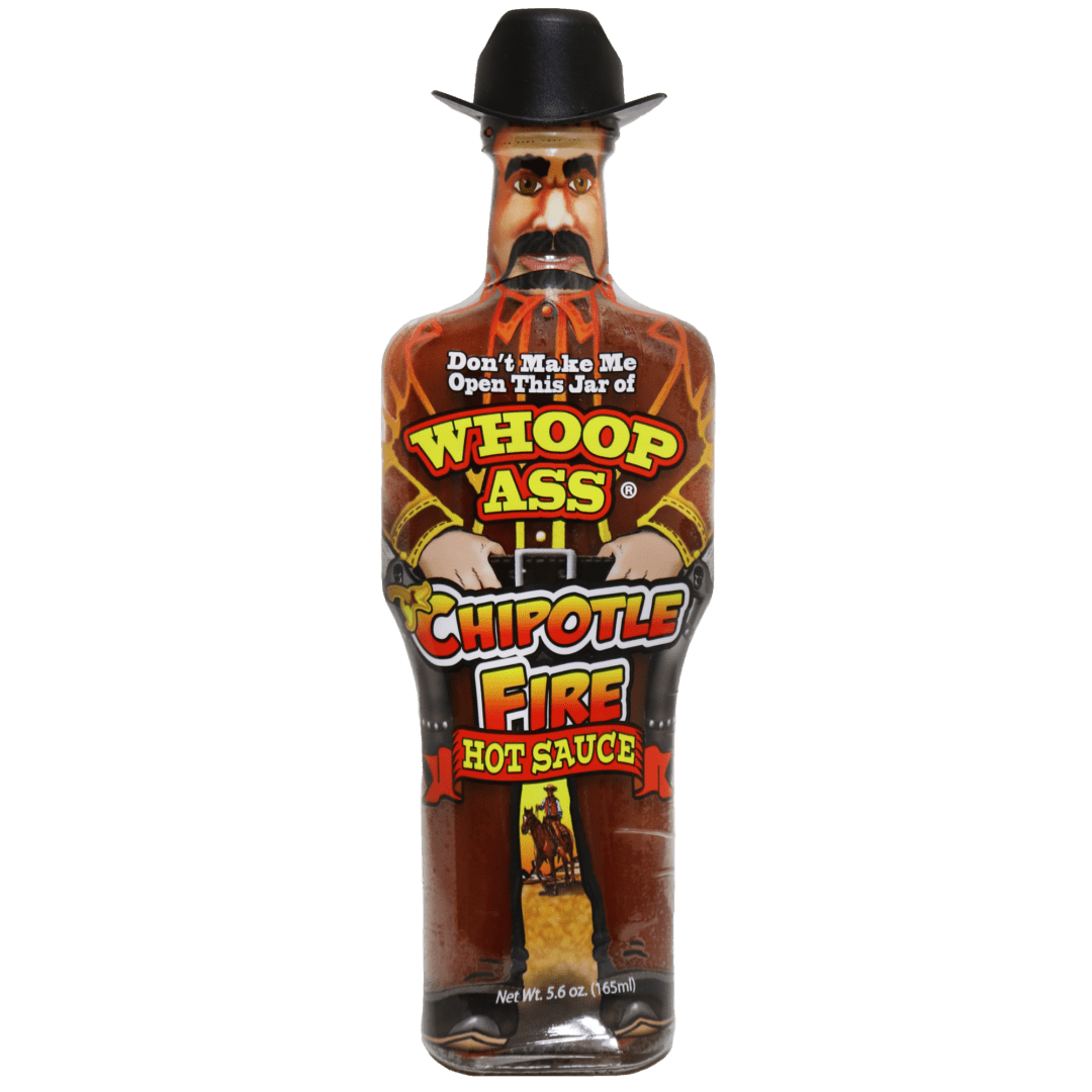Whoop Ass - Chipotle Fire with Hat Hot Sauce