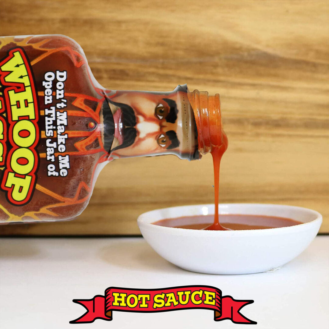 Whoop Ass - Chipotle Fire with Hat Hot Sauce