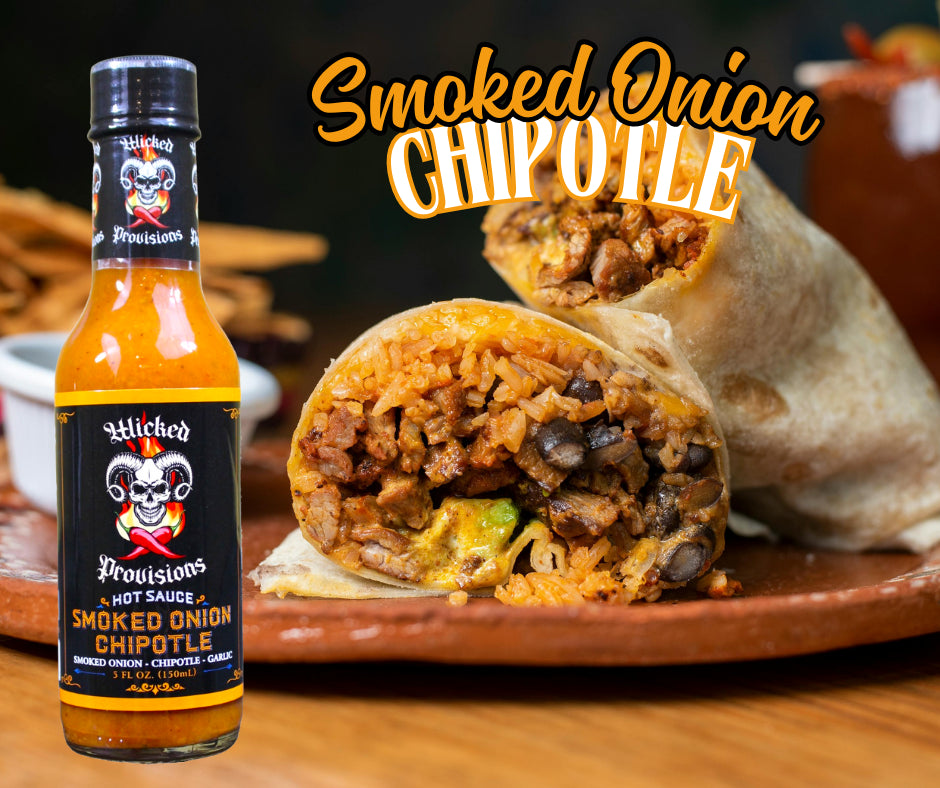 Wicked Provisions Smoked Onion Chipotle Hot Sauce