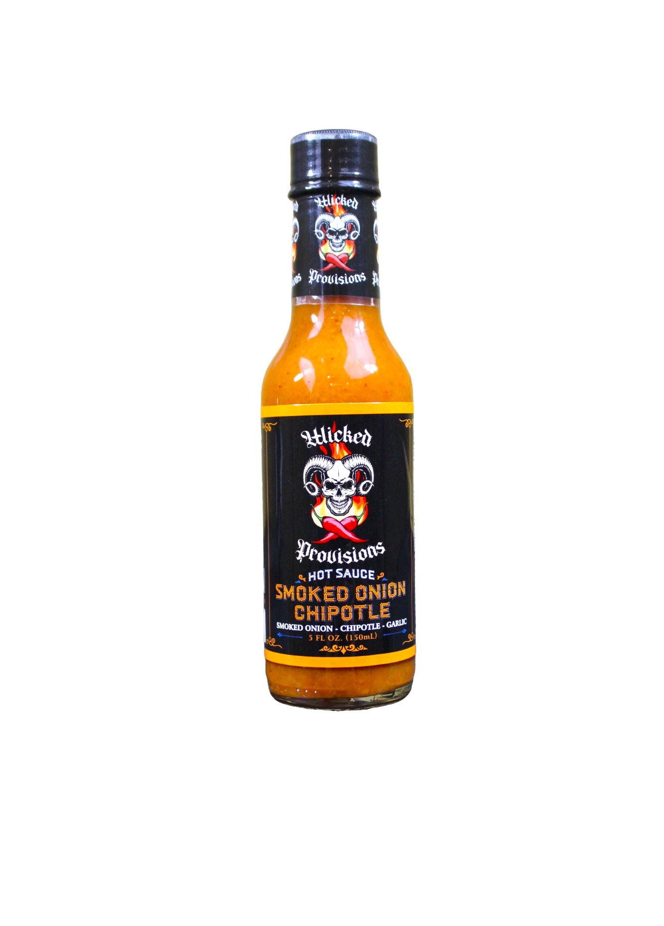 Wicked Provisions Smoked Onion Chipotle Hot Sauce