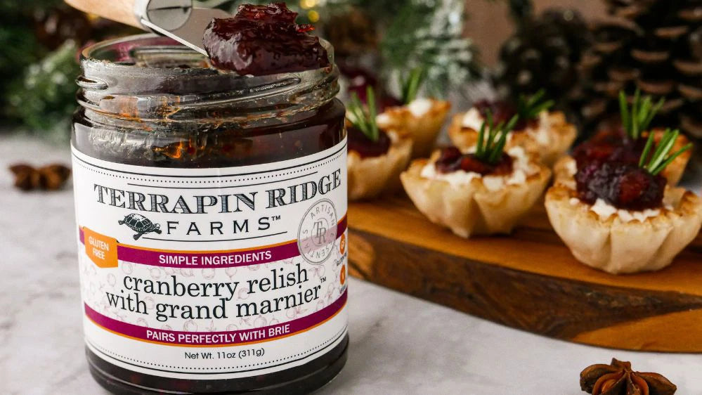 Terrapin Ridge Cranberry Relish with Grand Marnier 11oz