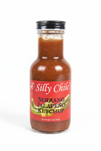 Silly Chiles Serrano Jalapeño Ketchup 17.5 ounce