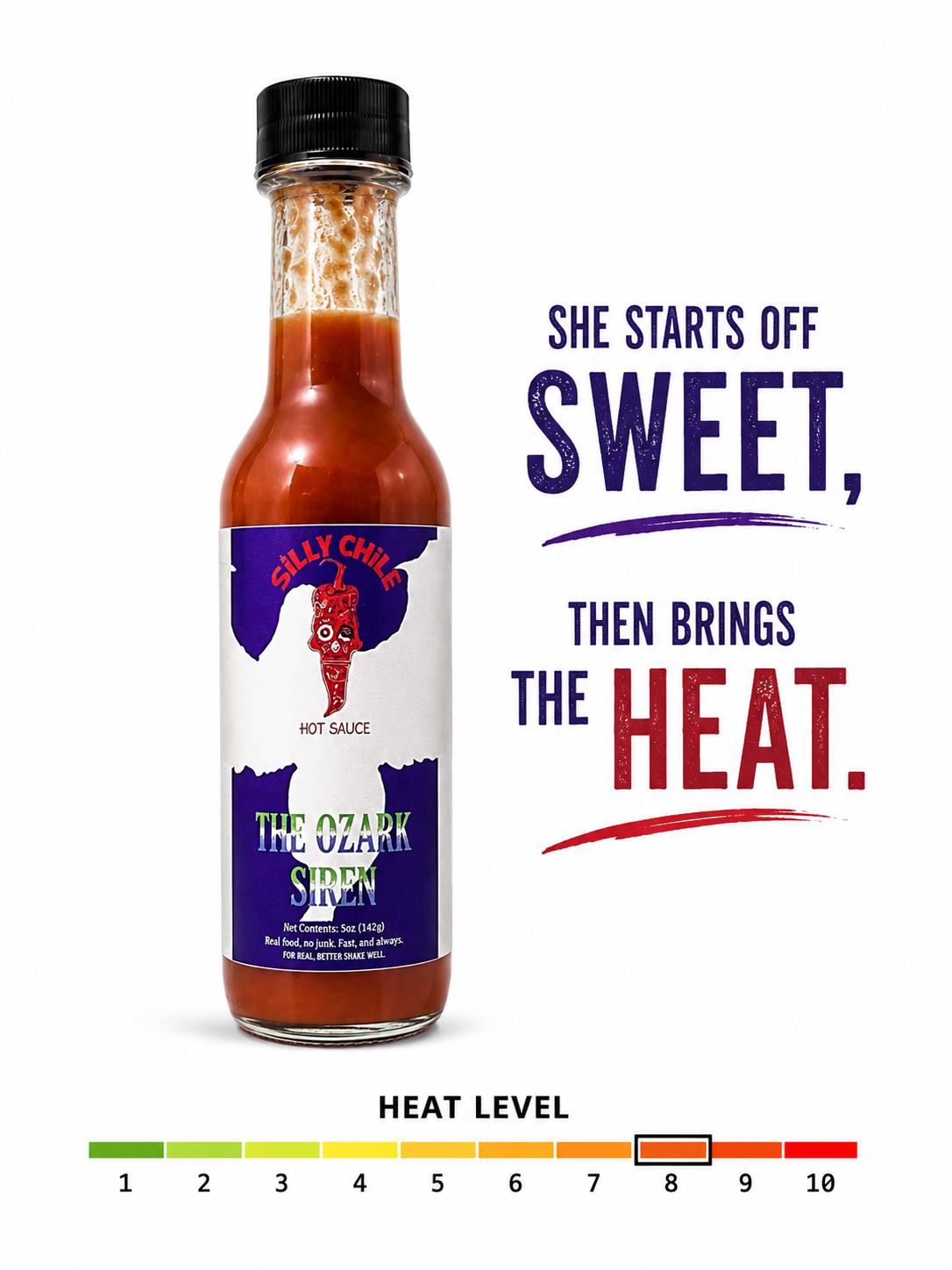 Silly Chile The Ozark Siren Hot Sauce