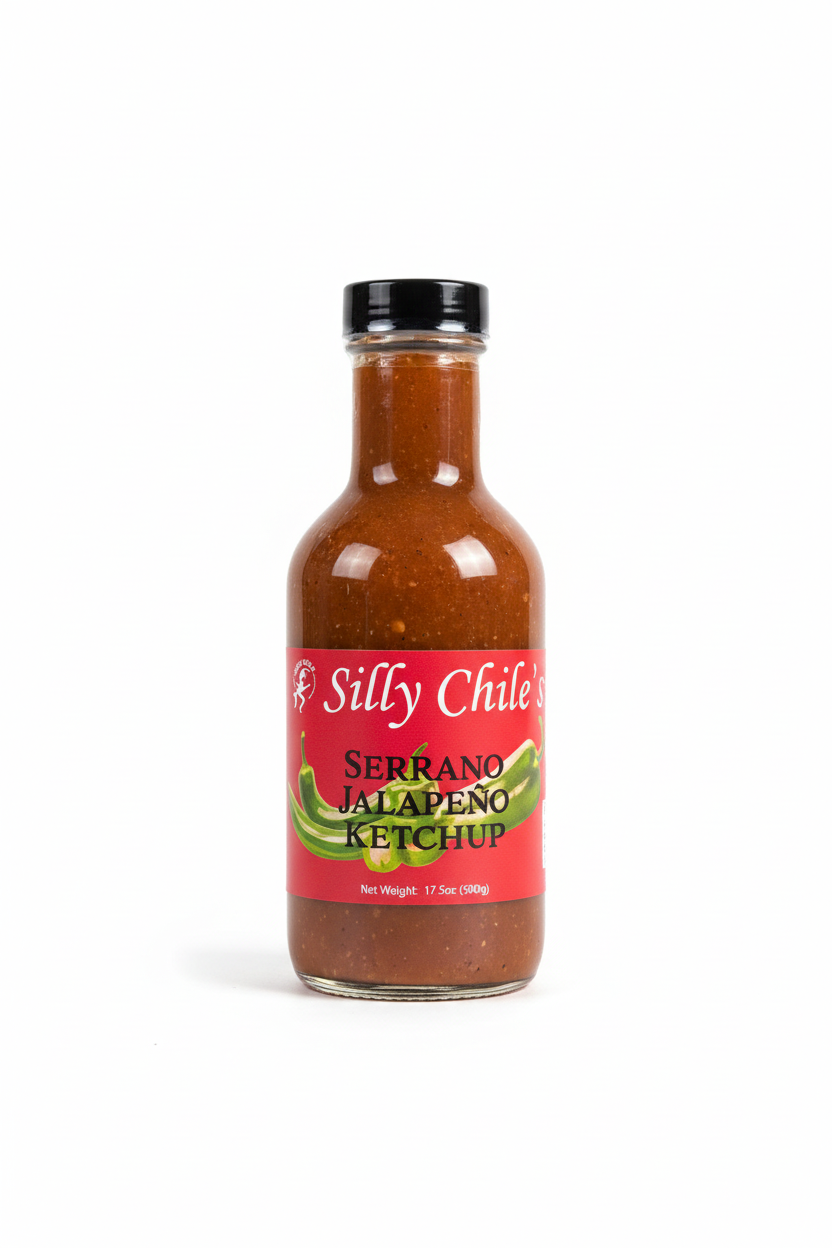 Serrano Jalapeño Ketchup 17.5oz